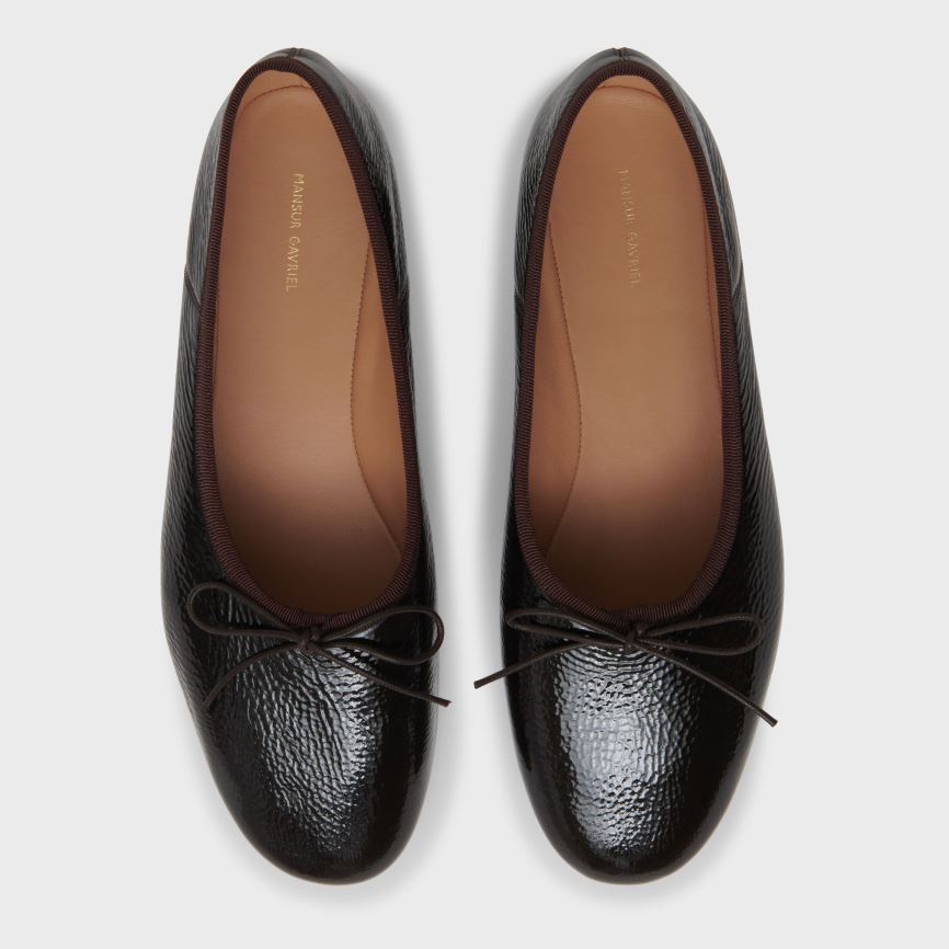 Women's Mansur Gavriel Dream Ballerina Ballet Flats Black | AU 67M5VB